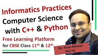 Free Learning Platform for CBSE Students-Informatics Practices, Computer Science with C++/Python - Download this Video in MP3, M4A, WEBM, MP4, 3GP
