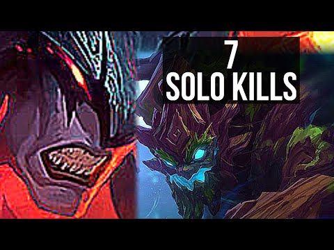 AATROX vs MAOKAI (TOP) | 13/1/2, 7 solo kills, 700+ games, Godlike | KR Diamond | v10.24