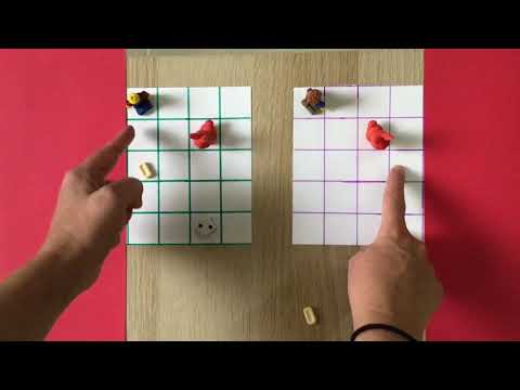 Se repérer sur  un quadrillage (maternelle)