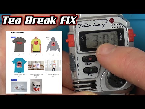 Broken 1996 Talkboy Digitial Watch / Toy -Tea Break Fix