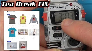 Broken 1996 Talkboy Digitial Watch / Toy -Tea Break Fix