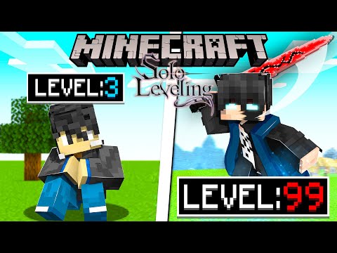 Minecraft, But It’s SOLO LEVELING…