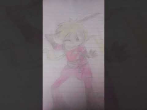 isaac from golden sun fan art (Kira vera style)