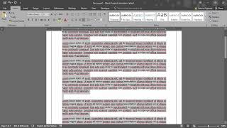 How To Make Word Document Single Spaced | Microsoft Word