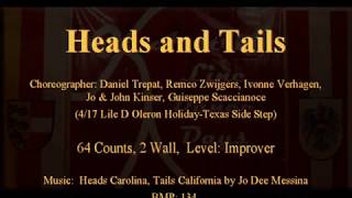 Linedance - Heads and Tails (Teach &amp; Demo)