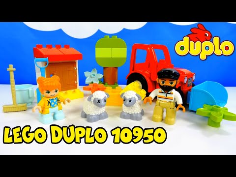 Конструктор LEGO Duplo Town «Фермерский трактор и животные» 10950 / 27 деталей