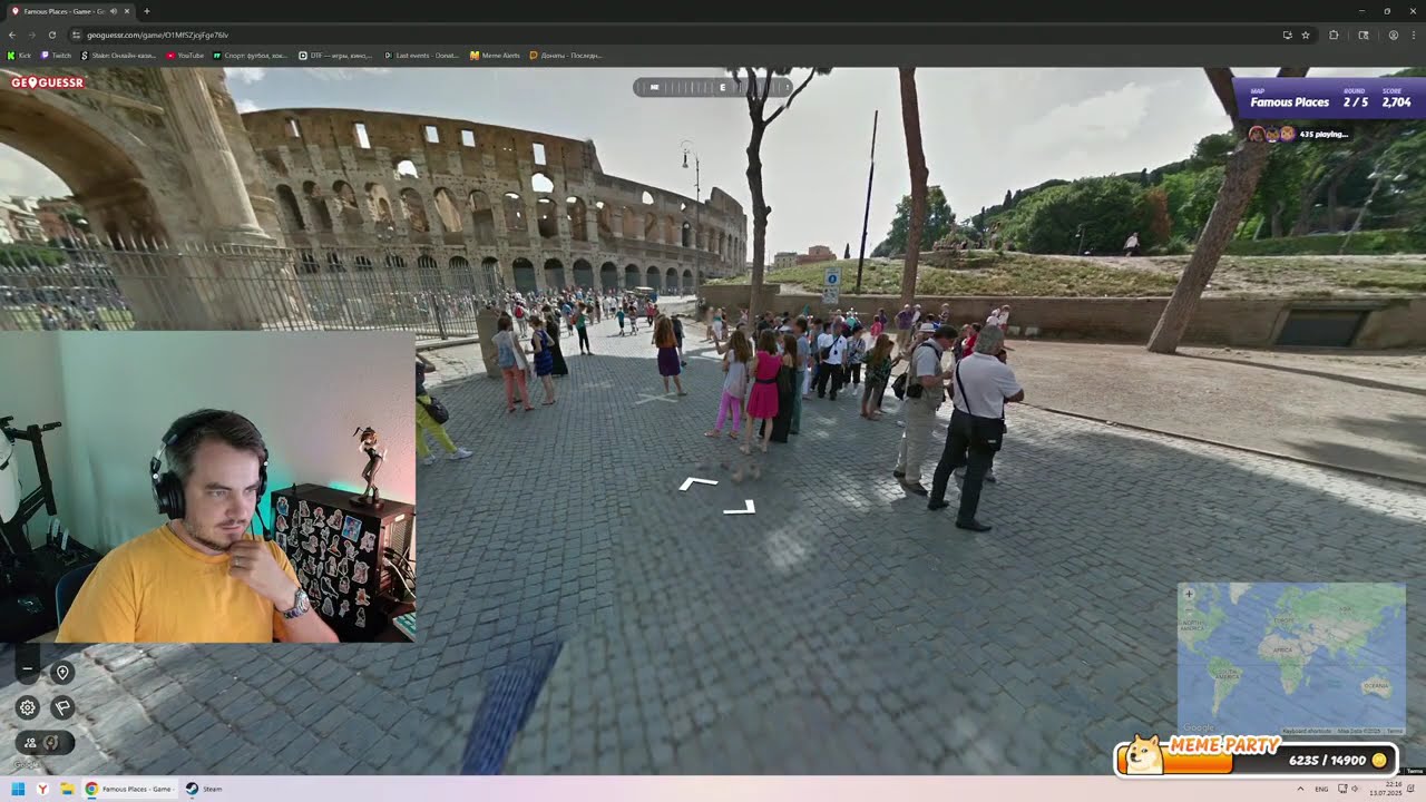 GeoGuessr и первый заход в Героев