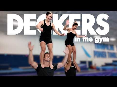 Gymnastics challenges with the Deckers