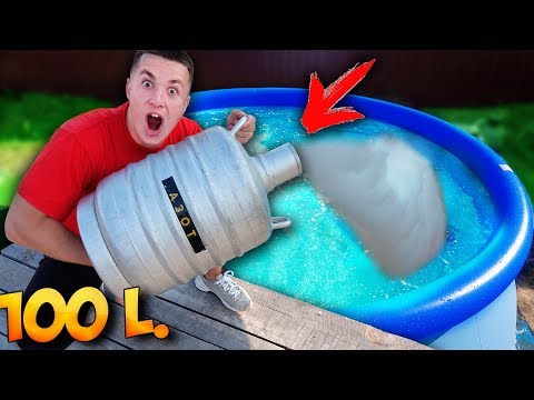EXPERIMENT: POOL vs LIQUID NITROGEN