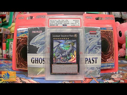 2013 ae003 Yugioh Trophy Card Japanese World Championship Qualifier Prize Legendary Dragon of White