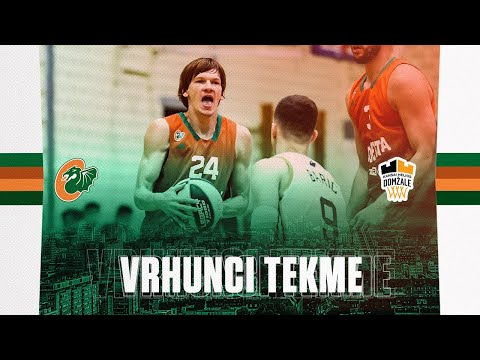 Najlepše akcije Cedevite Olimpije na dvoboju s Kansai Helios Domžale (25. september 2023)