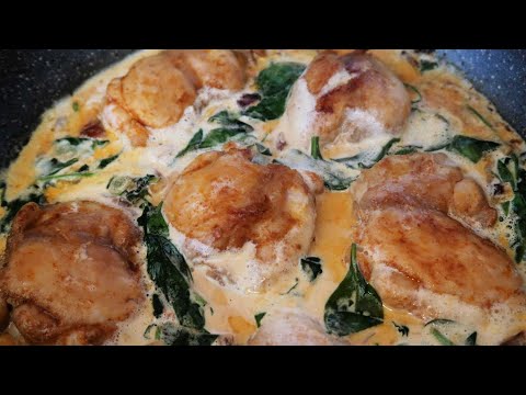 Creamy Tuscan Chicken Recipe | Easy Gluten Free, Low Carb and Keto Friendly Dinner Idea