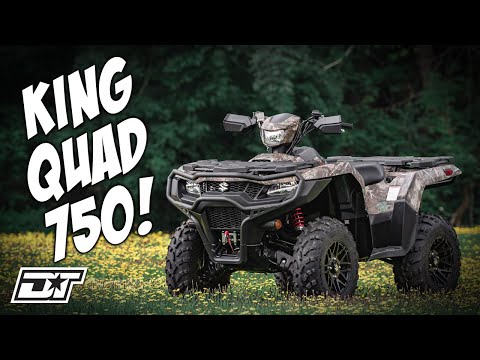 2025 Suzuki KingQuad 750 XPZ Detailed ATV Overview