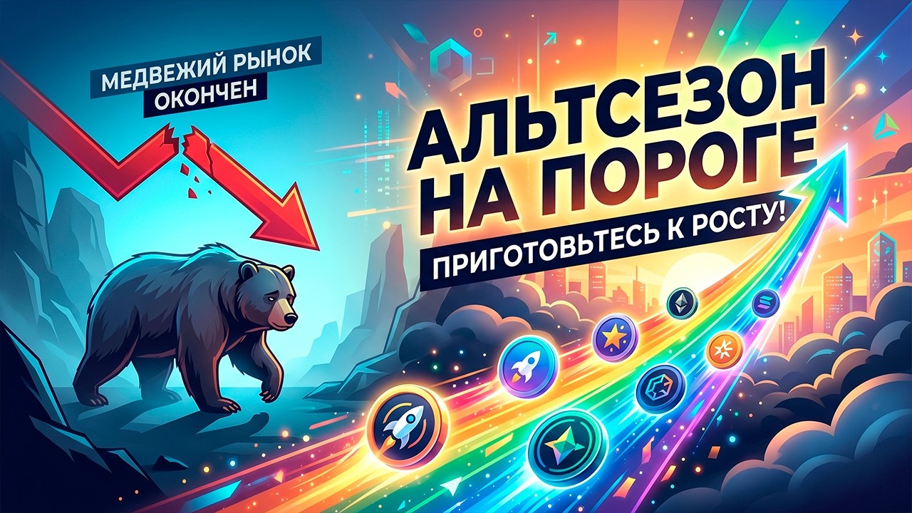 МЕДВЕЖКА ОКОНЧЕНА = Я ОШИБСЯ? АЛЬТСЕЗОН РЕАЛЕН В ЭТОМ ГОДУ? ТАРЮ АЛЬТКОИНЫ НА 