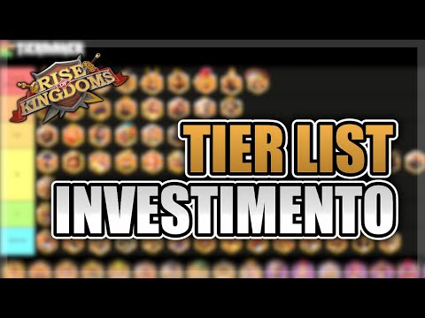 MELHOR INVESTIMENTO [F2P & LOW SPENDER] COMANDANTES LENDÁRIOS | JUN 2024 - RISE OF KINGDOMS