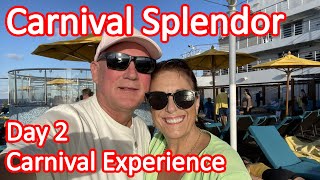 Carnival Splendor Getaway Short Cruise - Day 2 Serenity, Thermal Suite and Piano Bar