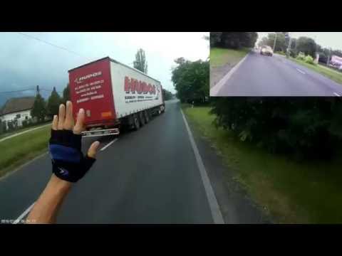 Kamionok szépen előznek - Lorries overtake nicely