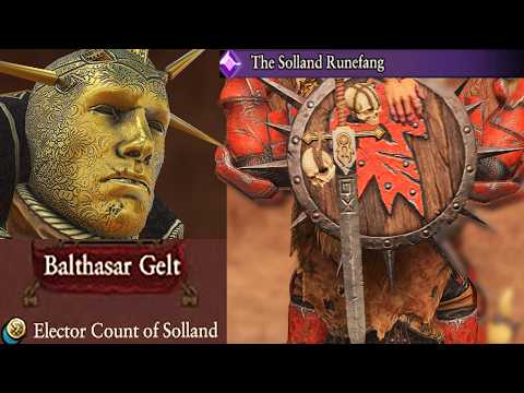 When Balthasar Gelt Realise Gorbad Ironclaw has the Real Solland Runefang