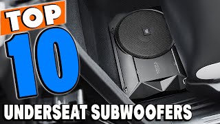 Top 10 Best Underseat Subwoofers Review in 2021