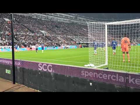 Miggy keeps going and going. Almiron. Nufc v chelsea.