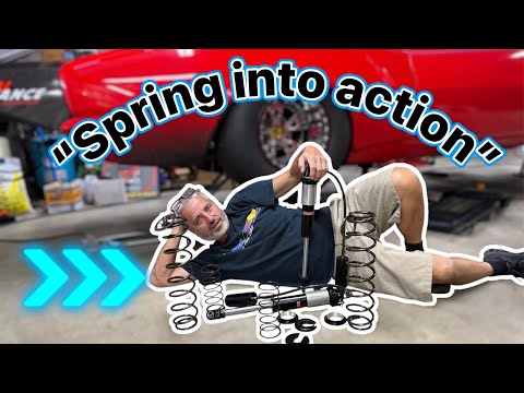 Installing New 21-Inch Drag Racing Shocks on 68' Camaro