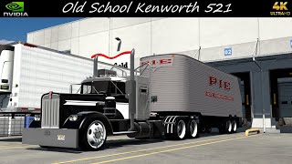 *Old School Kenworth 521* Nuts Hauled Junction City to Salina JBX2/TAA Graphics ATS 4K 1.56