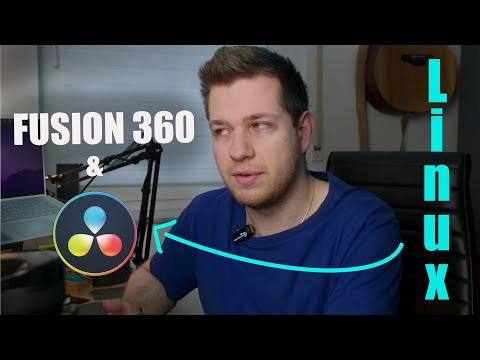 Unter LINUX: Davinci Resolve, Fusion 360 und .exe Dateien - Ein Ansatz! | Felix Lenz