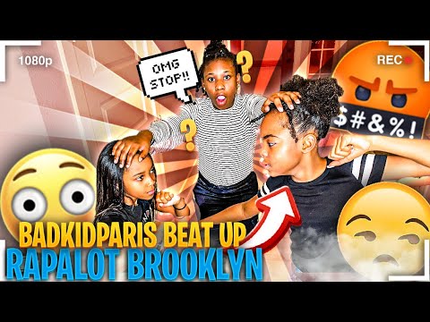 RAPALOTKID BROOKLYN GOT BEAT UP BY BADKIDPARIS!!!!!