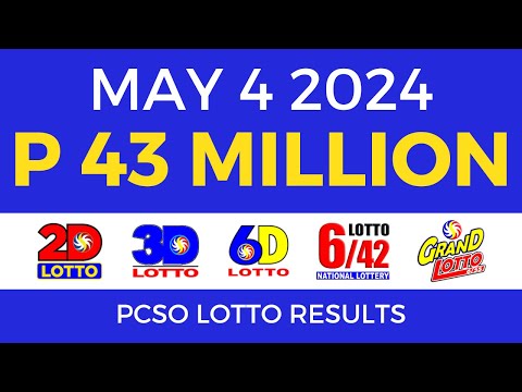 Lotto Result Today 9pm May 4 2024 Complete Details