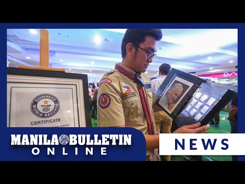 Guinness World Record holder showcases his stamp collection