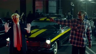 Snoop Dogg shoots clown resembling Trump in new music video