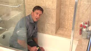 How to Clean Rubber Seal Around Shower Doors