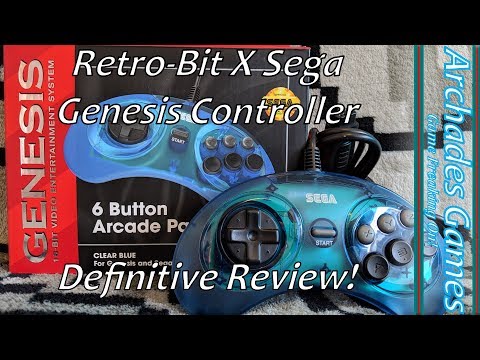 The Retro-Bit X Sega Collaboration Genesis Controller Definitive Review