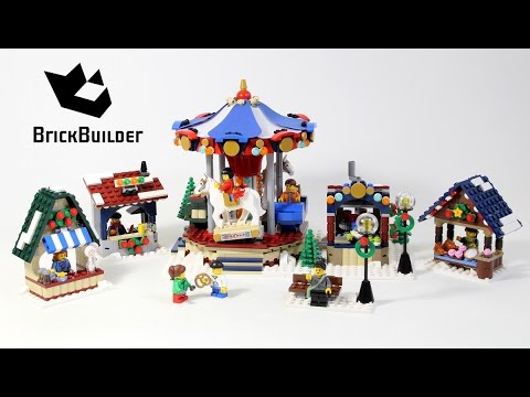 Vidéo LEGO Creator 10235 : Le marché d'hiver