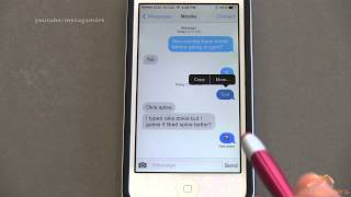 iOS 7 How to delete text messages and more