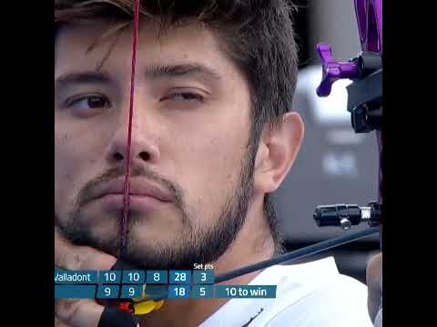 HUGE win for Dan Olaru! 🇲🇩 🥇 | #shorts | #ArcheryWorldCup