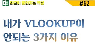 (엑셀실무)vlookup함수 오류,vlookup함수사용법,vlookup정리