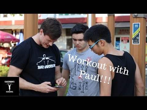 WORKOUT WITH PAUL BÖHME!!!