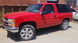 Mike did a bang up job on the 2 Door Tahoe