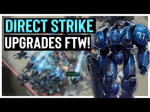 Upgrades are why you win in Direct Strike! Starcraft 2