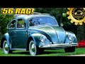 Classic VW BuGs – 1956 Beetle Ragtop SUNROOF OVAL – FULL Restoration – Build A BuG