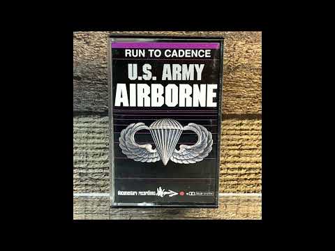 US Army Airborne Running Cadence 1980's pt. 1