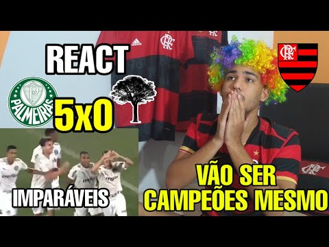 INACREDITÁVEL! REACT PALMEIRAS 5 X 0 FLORESTA MELHORES MOMENTOS COPINHA 2023 REAÇÕES