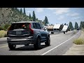 BeamNG Drive - Realistic Highway Car Crashes