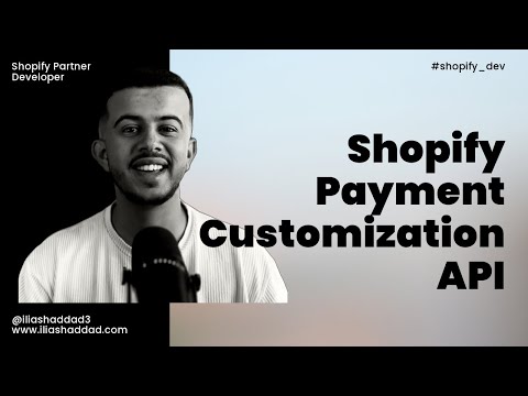 Shopify Functions API: Payment Customization Extension