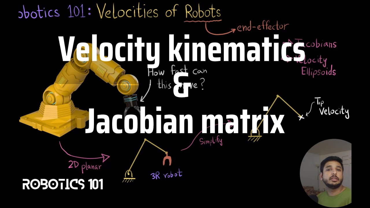 Velocity Kinematics & Jacobian Matrix | Robotics 101