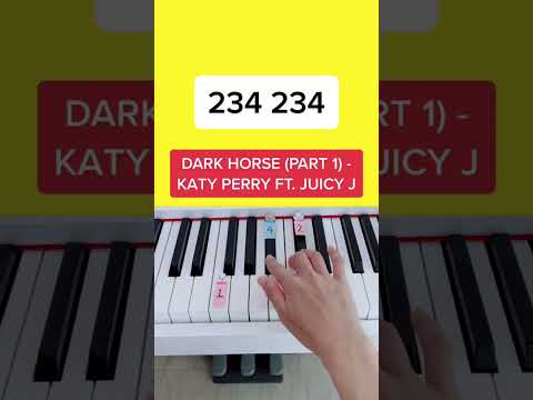 Dark Horse - Katy Perry ft. Juicy J (Piano Tutorial) #darkhorse #darkhorsekatyperry #katyperry