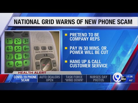 National Grid warns of new phone scams