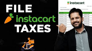 How to File Taxes for Instacart Shoppers | CRA Tax Deductions for Delivery Drivers