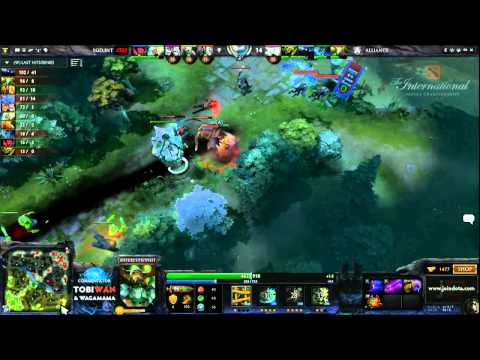 The Alliance vs LGD International Game 2   The International 3 Group Stages   Tobi Wan & Waga